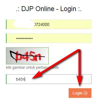 Djp online 2021 login