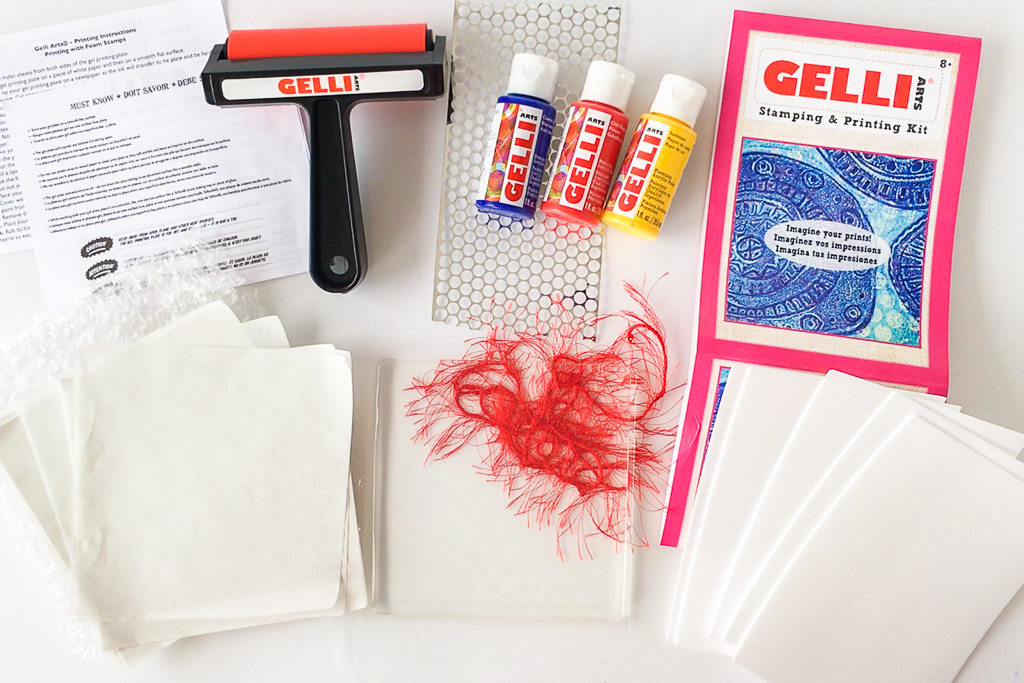 Printing with Gelli Arts® Printing with the New Gelli Arts® Stamping