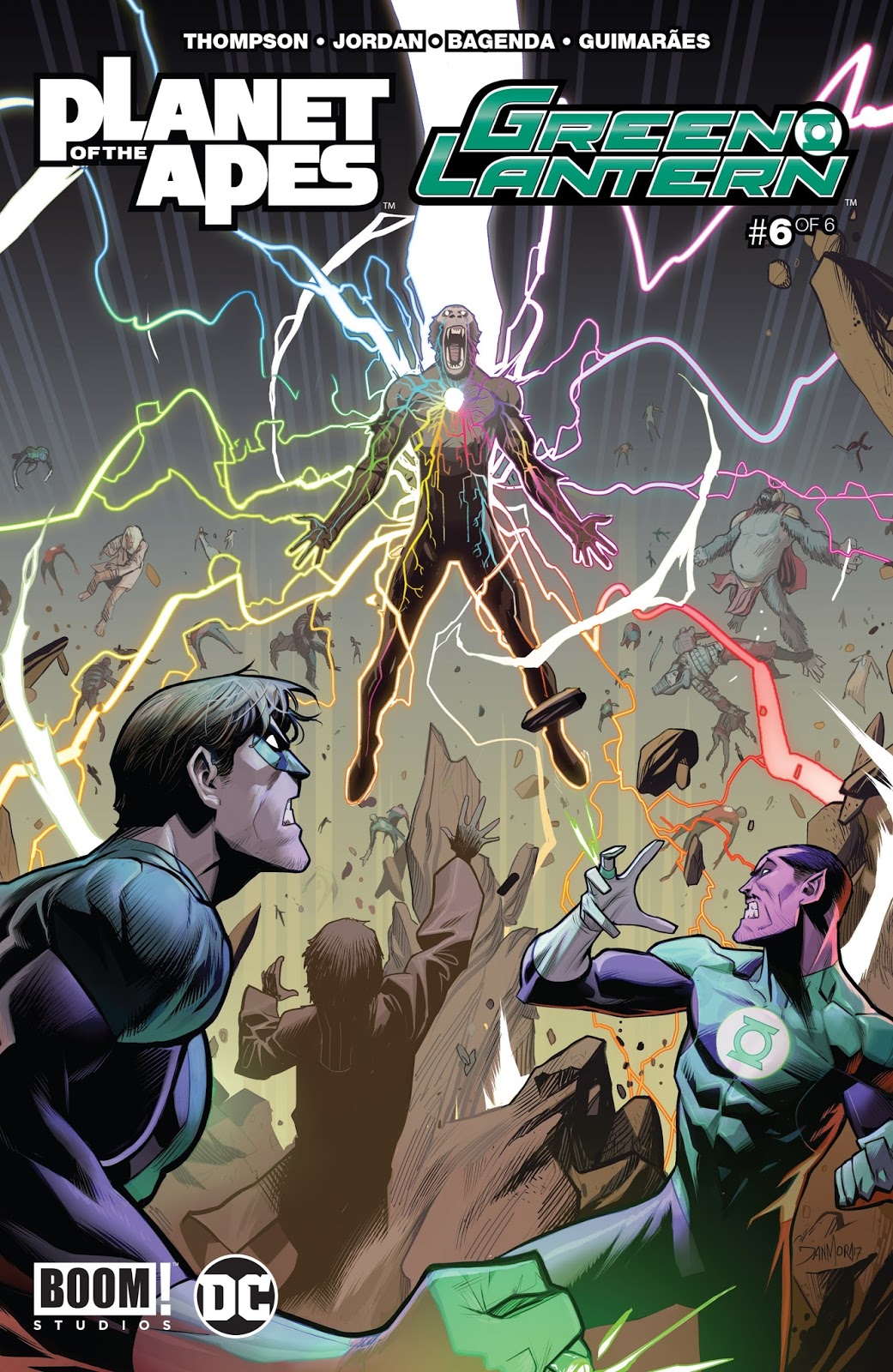 Weird Science DC Comics of the Apes/Green Lantern 6 Review And