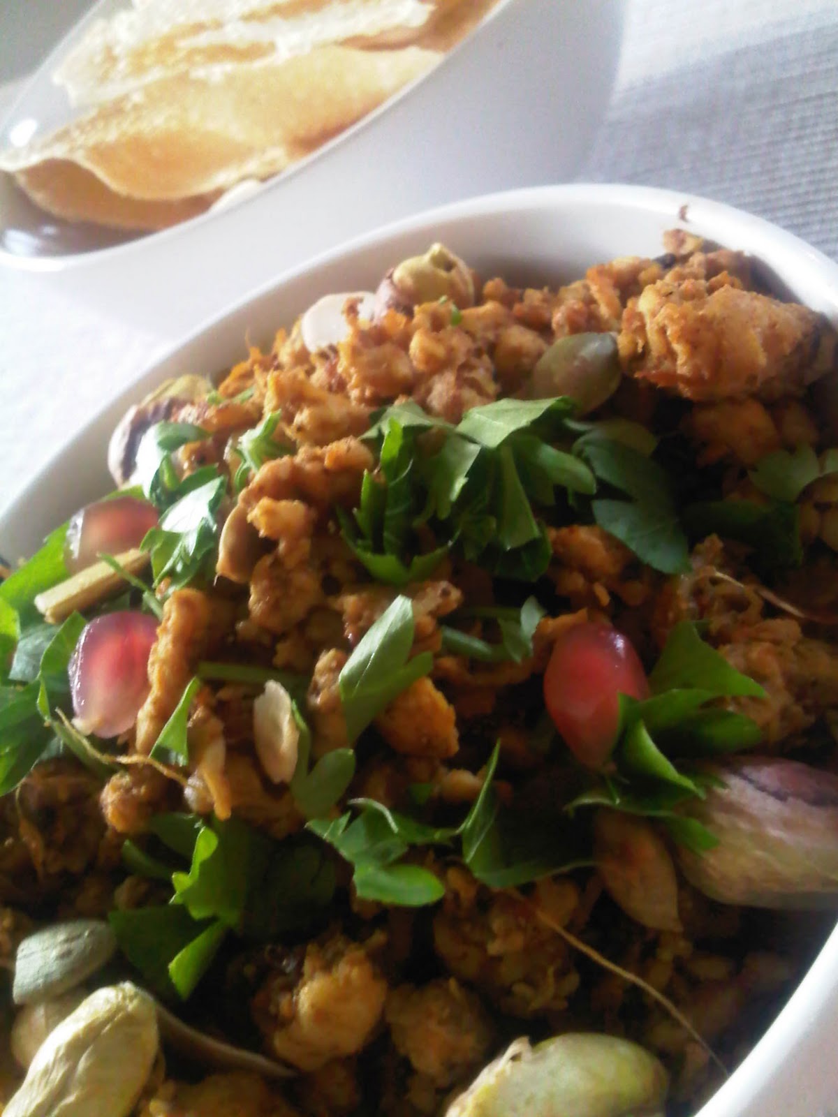 Lemon Love Notes Spiced Minced Chicken with Garam Masala & Pistachios