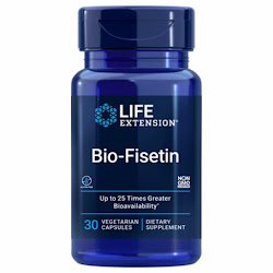 Life Extension, Bio-Fisetin, 60 вегетарианских капсул