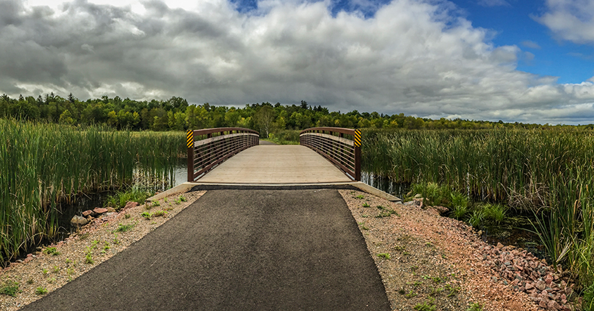 Wisconsin Explorer Biking the Ashland Trail System and Tricounty Corridor