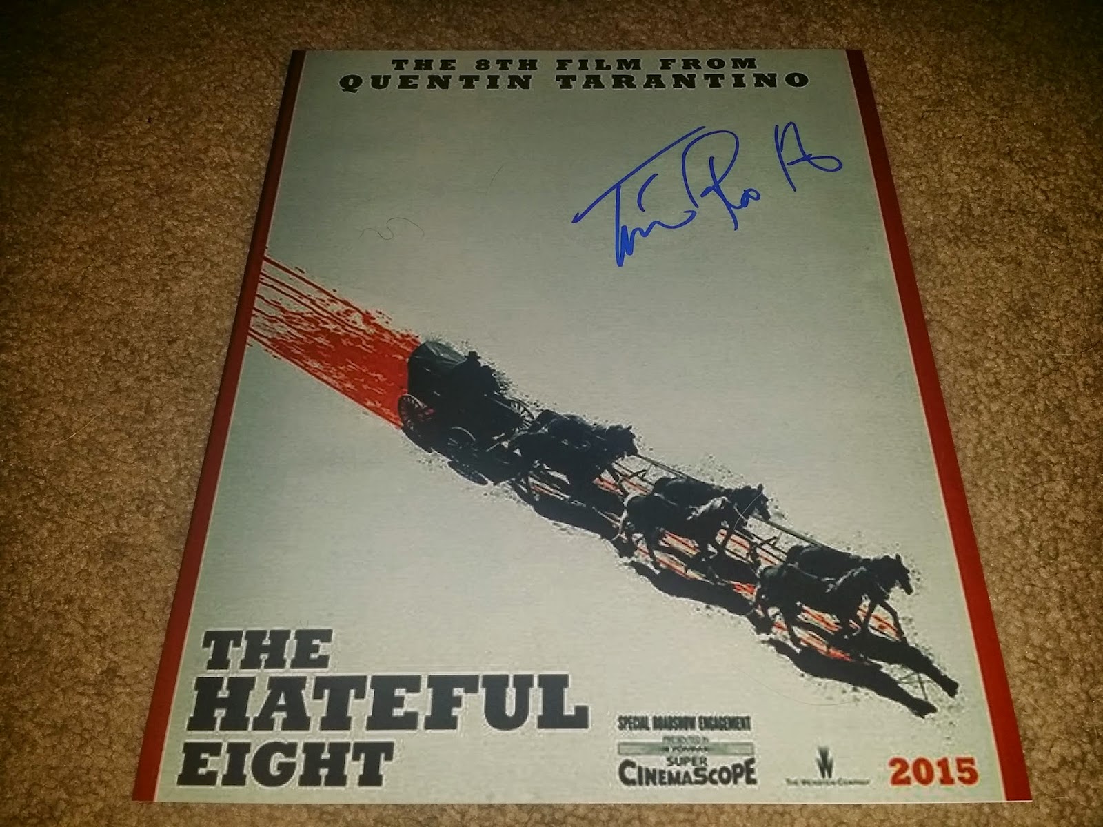 Will The Autograph Guy: Tim Roth of Pulp Fiction and The Hateful Eight ...