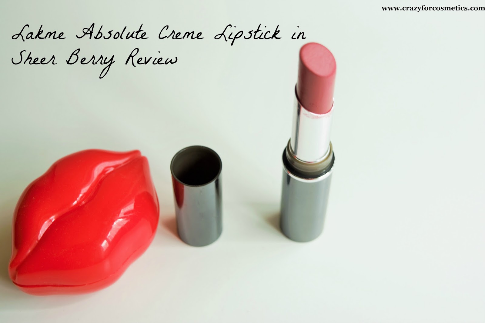 Everyday Wear Lipstick Lakme Absolute Creme Lipstick in Sheer Berry