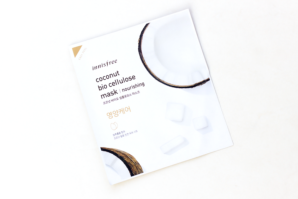 emptyfloor Innisfree Coconut Bio Cellulose mask review