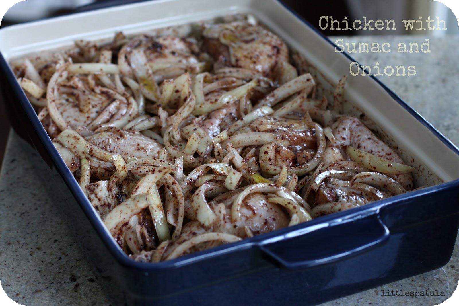 Little Spatula Chicken with Sumac and Onions