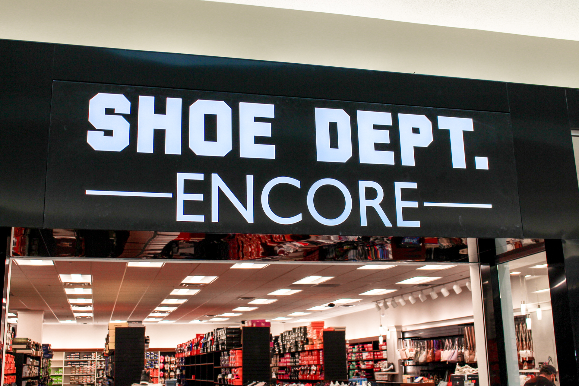 Shoe dept discount Clearance