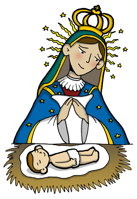 Dibujos para catequesis: NUESTRA SEÑORA DE ALTAGRACIA