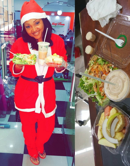 nollywood celebrities christmas look