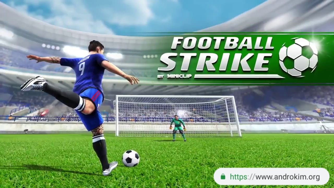 تحميل لعبة ركلات كرة القدم Football Strike مهكرة للاندرويد آخر اصدار