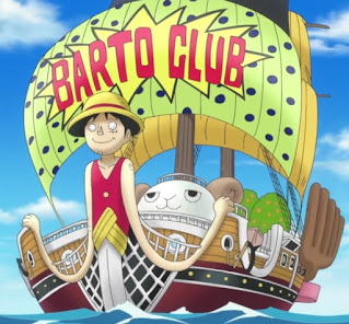 ワンピースアニメ バルトクラブ海賊船 ゴーイングルフィセンパイ号 Going Luffy-senpai