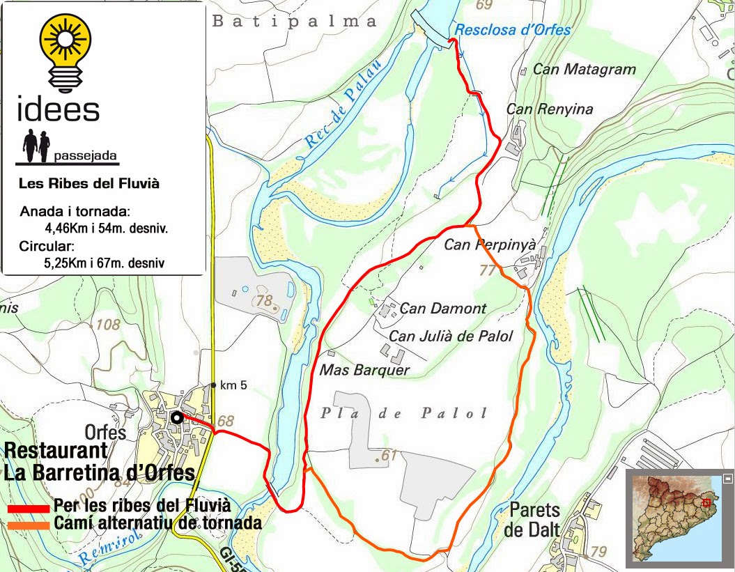 Mapa, Rutes senderisme, Marta Rotllan, Idees, Idees i Assessorament Turístic