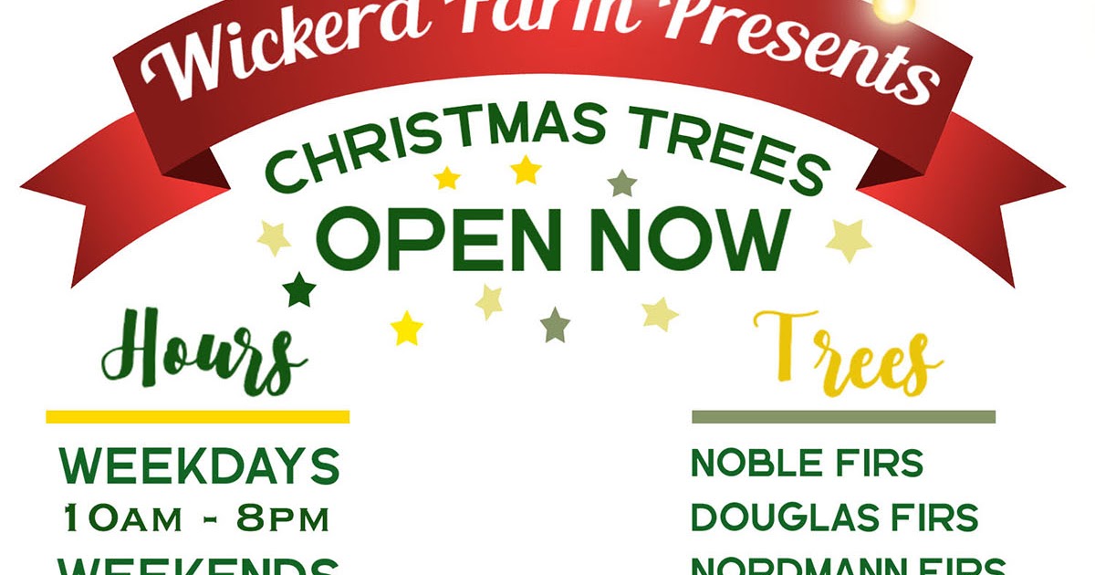 Pick out your Christmas tree at Wickerd Farm Menifee 24/7
