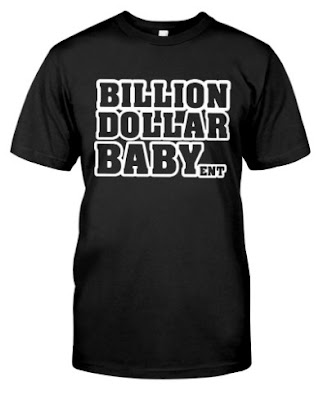 billion dollar baby merchandise,  billion dollar baby shirts,  billion dollar baby ent merch,  billion dollar baby entertainment merch,