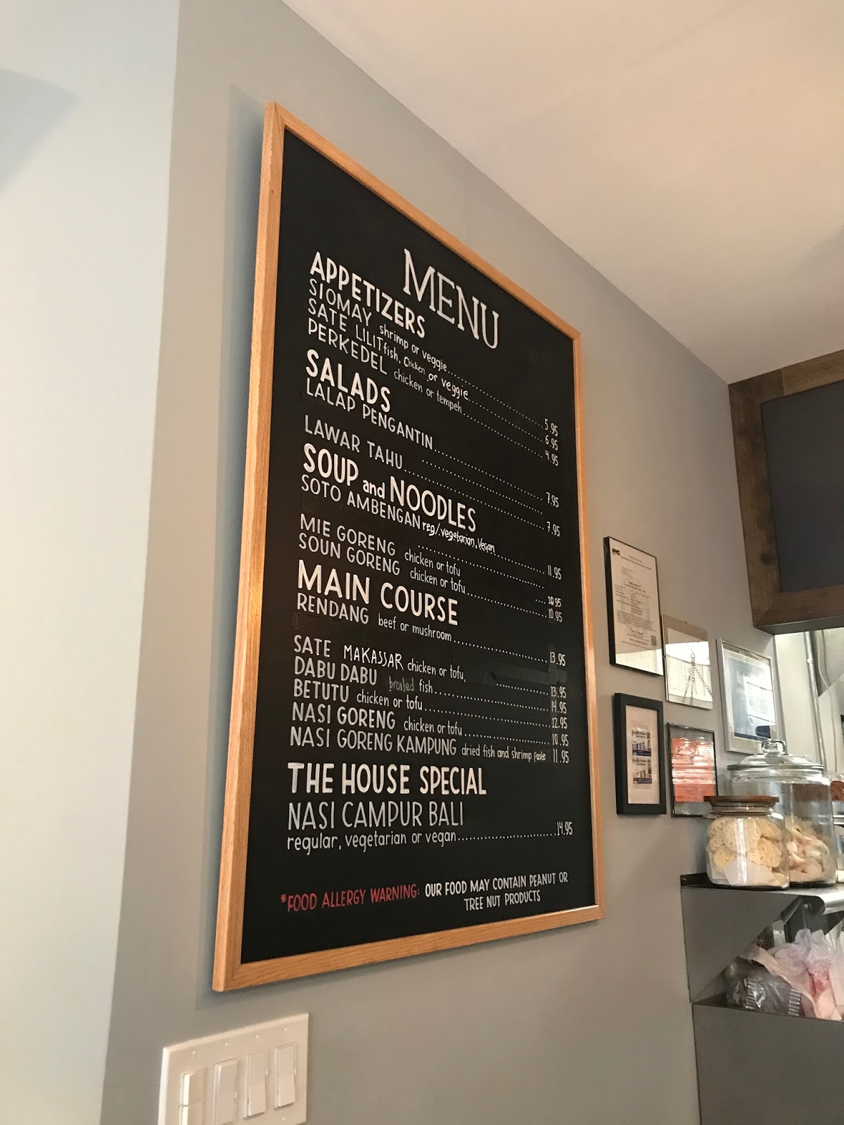 [NYC East Village] Bali Kitchen Indonesian quick bites (vegan