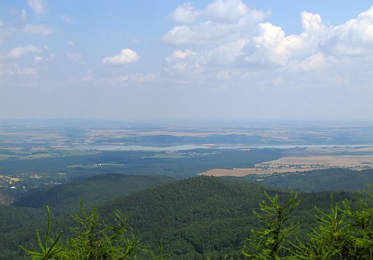 Widok w kierunku Jeziora Paczkowskiego.