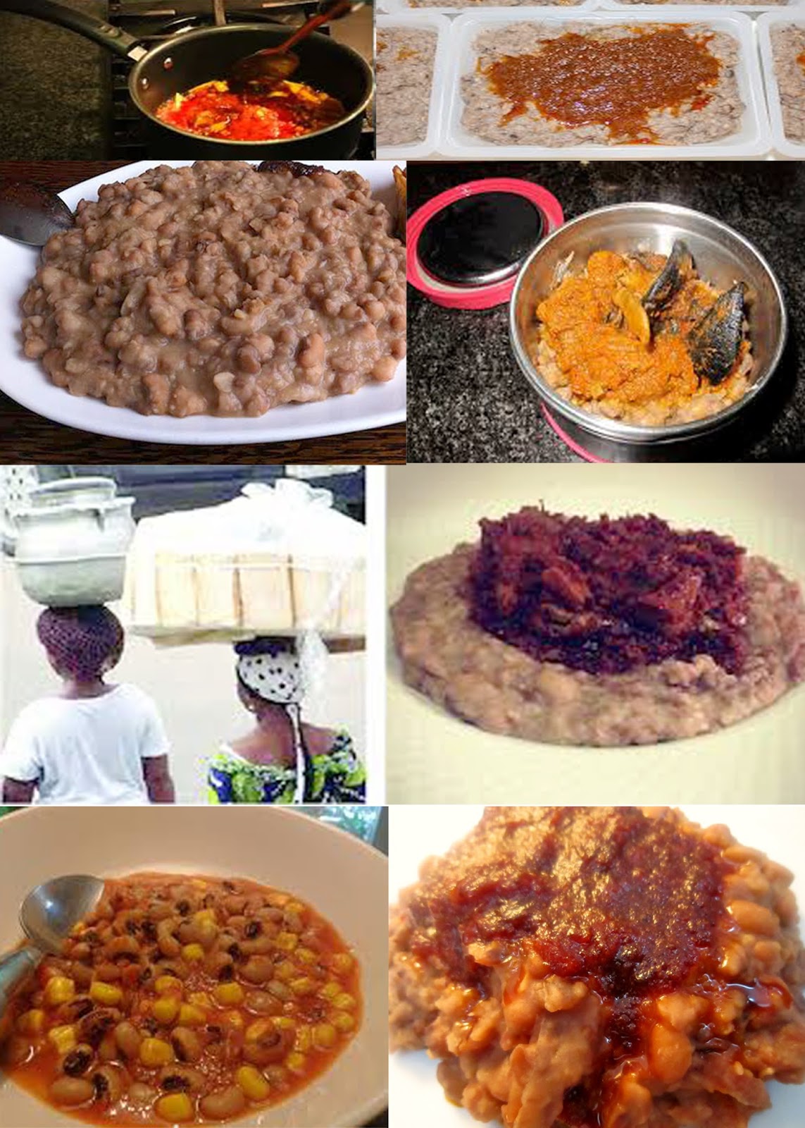 ALL AFRICAN DISHES BEANS RECIPES (EWA AGOYIN)