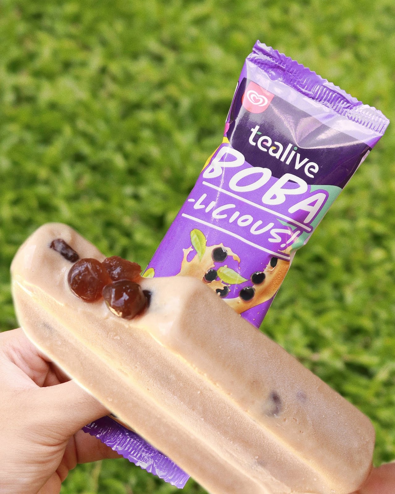 Wall’s Special Edition Tealive Boba Ice Cream