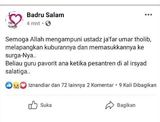 Ustadz Ja'far bin Umar Thalib Ustadz Ja'far bin Umar Thalib