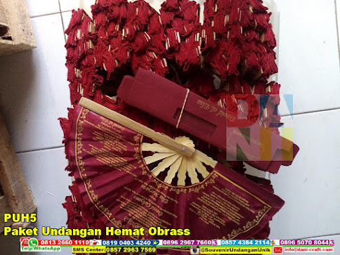 jual Paket Undangan Hemat Obrass