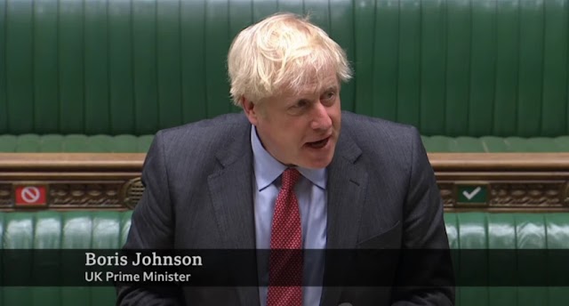 PM Boris Johnson Sets Out New Hospitality and Face Covering Rules