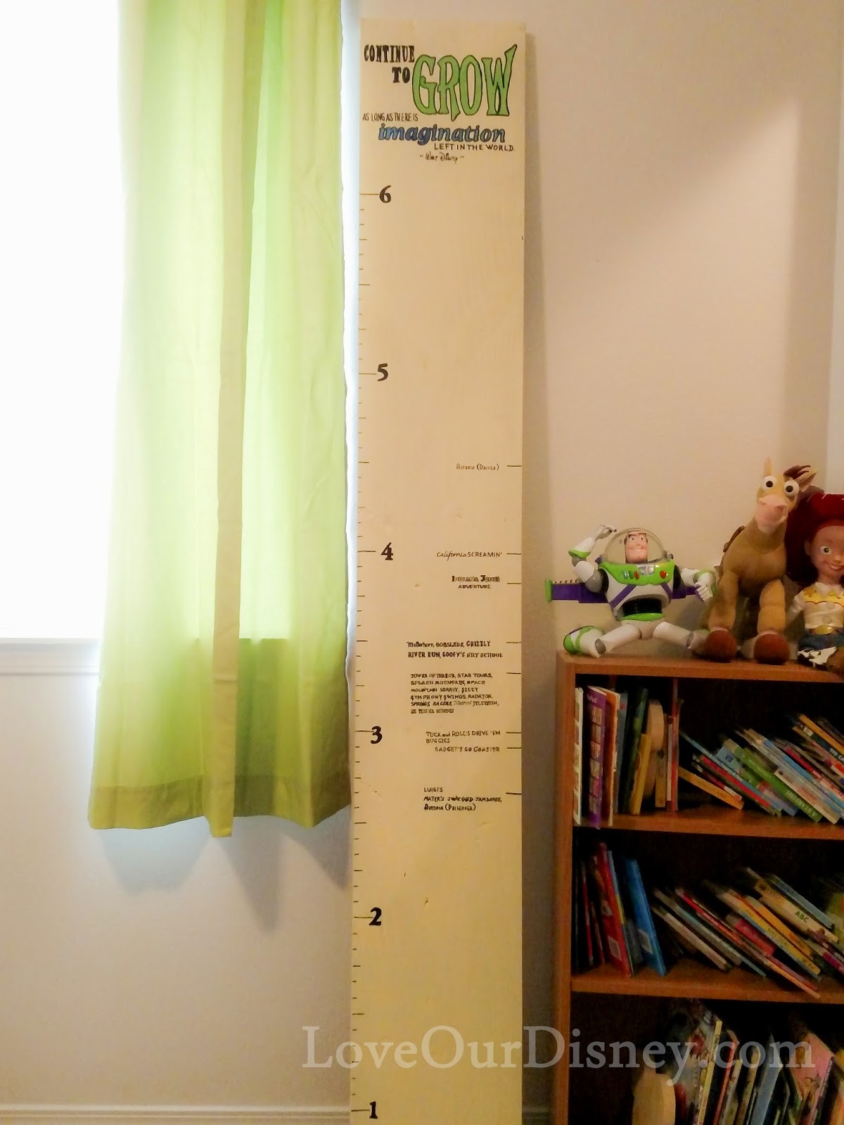 Height Markers For Growth Chart