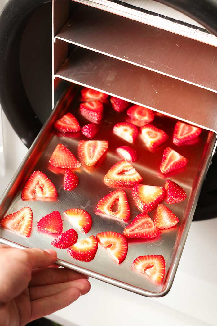 Freeze Dried Strawberries Recipe With Harvest Right Freeze Dryer Koti