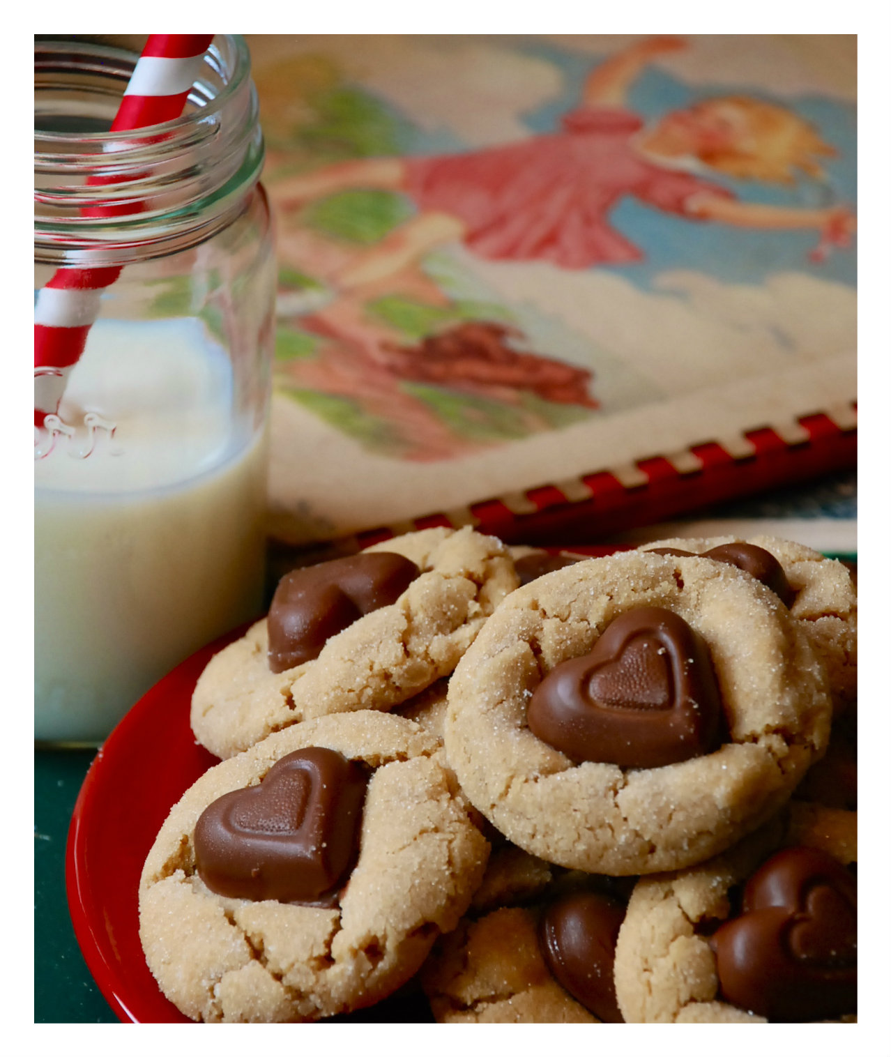 This American Home Rainy Day Baking Milk & Cookies