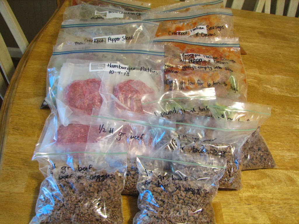 Mary Ann's House: October Freezer Cooking: Take 1