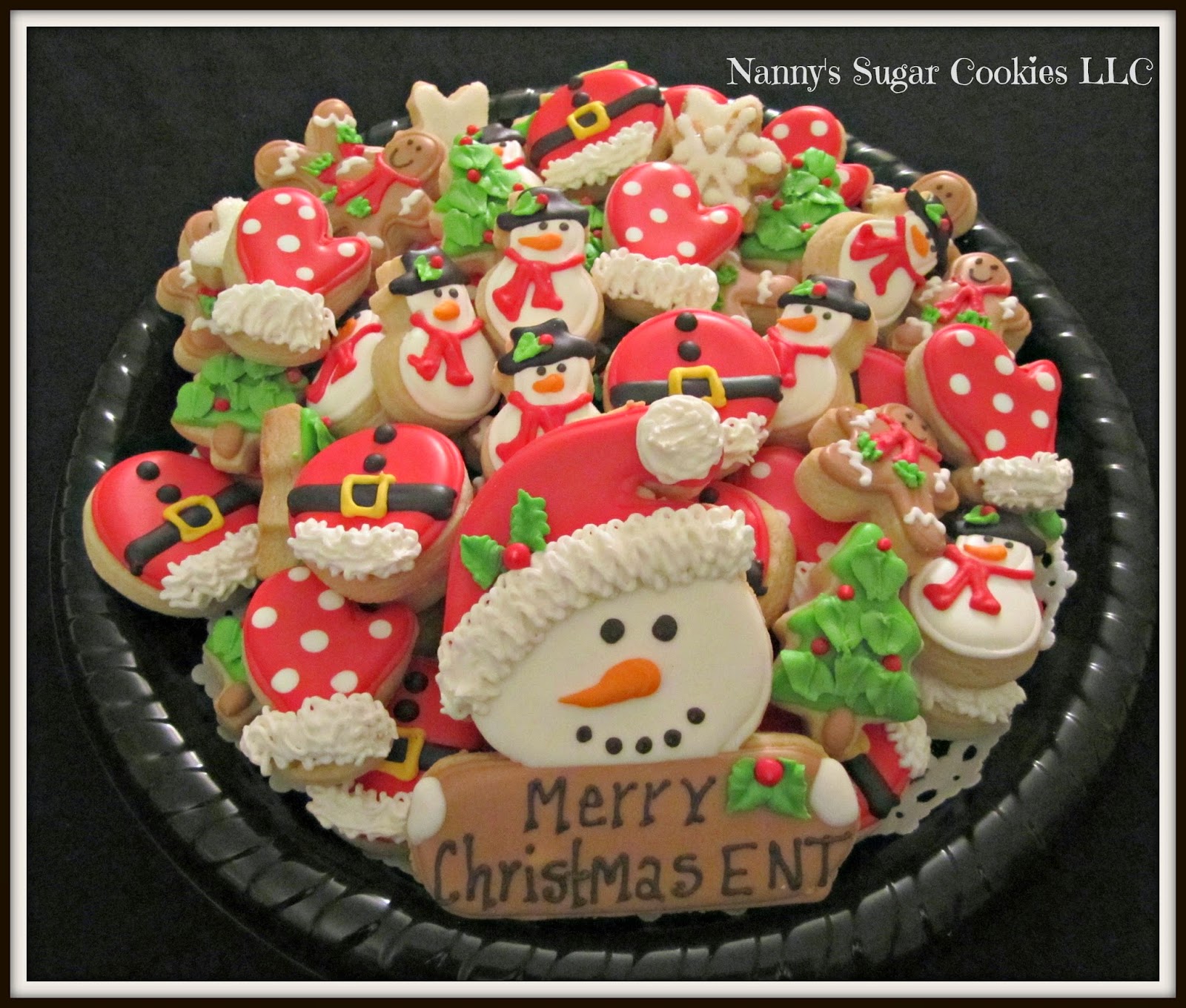 Nanny's Sugar Cookies LLC 2014 Christmas Mini Collections and Cookie