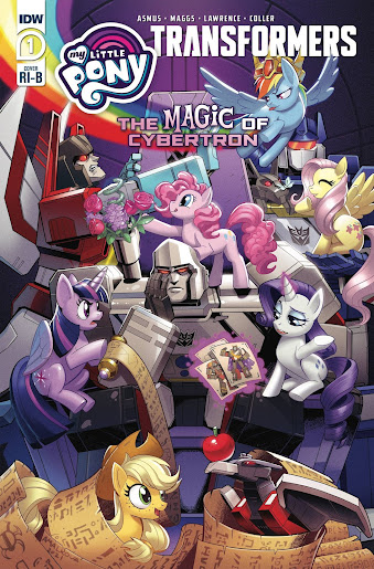 Retail Incentive Covers for The Magic of Cybeertron (MLP X Transformers Series 2)