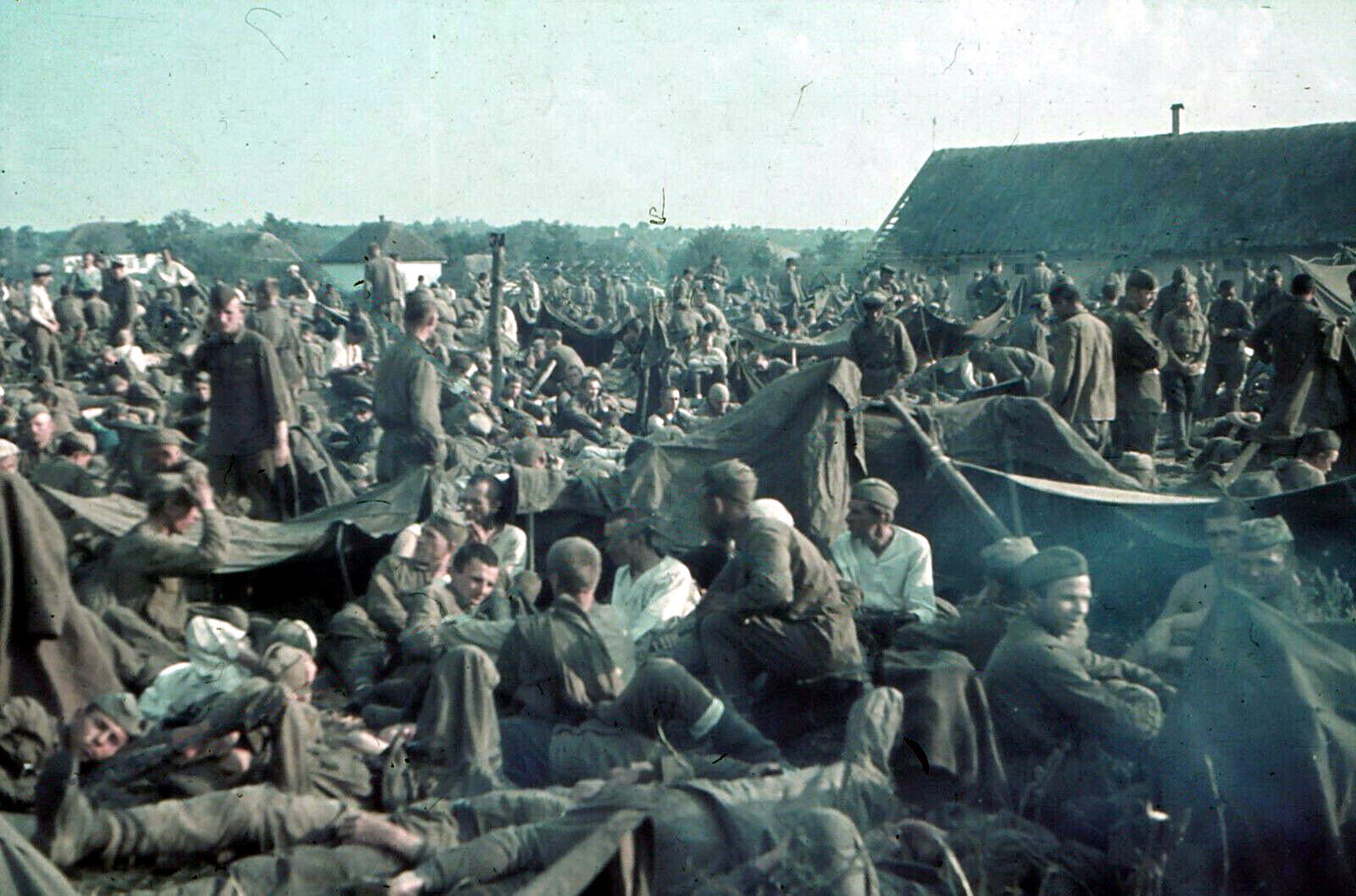 World War Ii In Color Russian Pows During Barbarossa