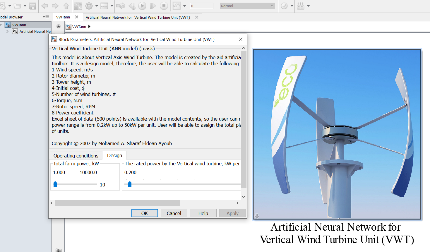 REDS Library 74. Artificial Neural Network Model Creation for