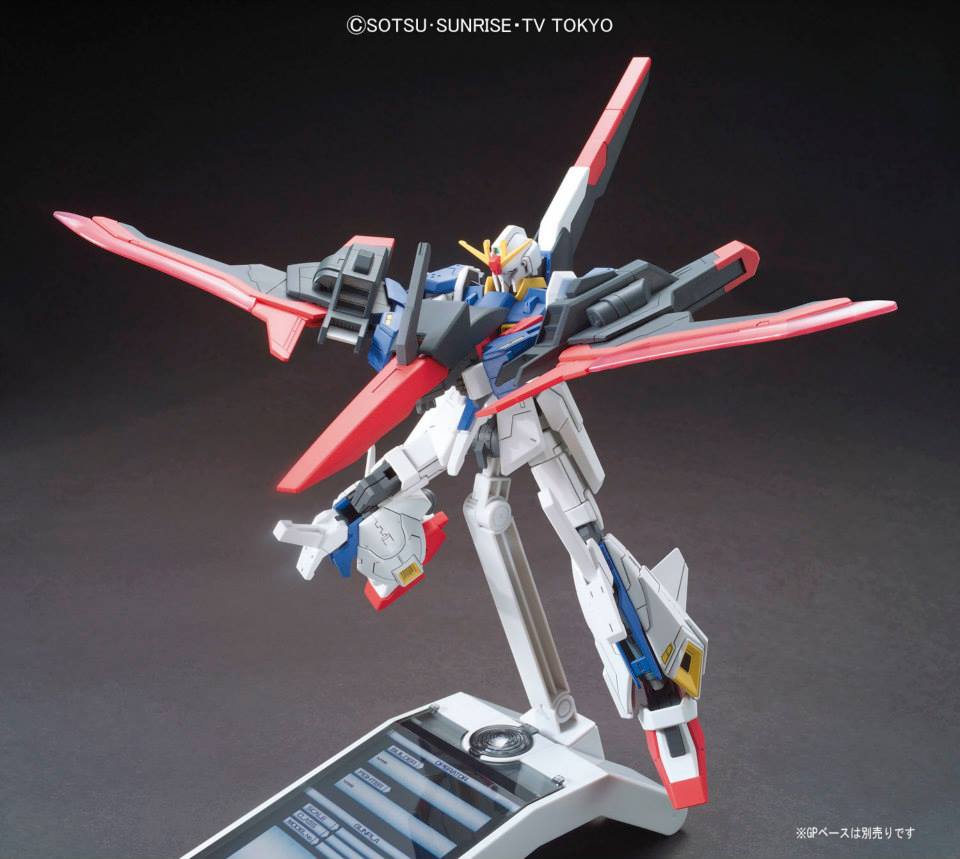 HGBF 1/144 Lightning Zeta Gundam Release Info, Box art and Official