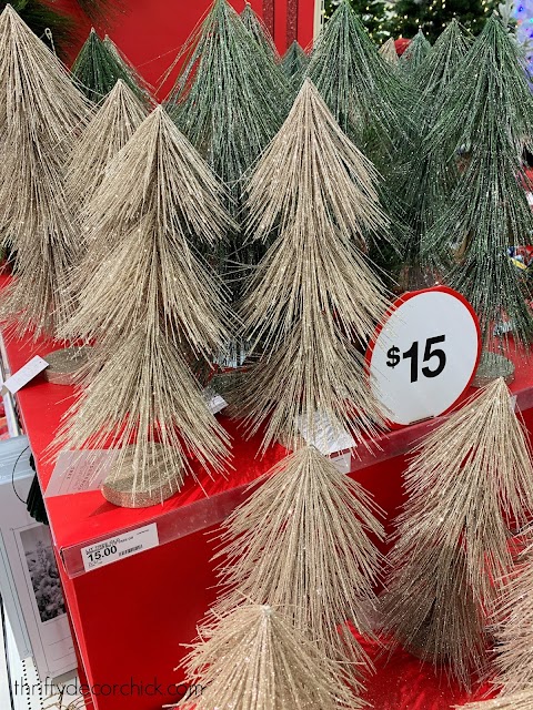 tinsel trees Target