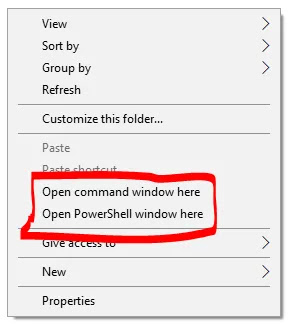 Shortcut CMD, Cara cepat akses CMD, cara membuka CMD, Cara cepat akses Drive di CMD, cara cepat akses Folder di CMD, Download Shortcut CMD, Cara cepat membuka Folder di CMD, Cara cepat membuka Drive di CMD, Trik CMD, Cara Open Command Windows Here