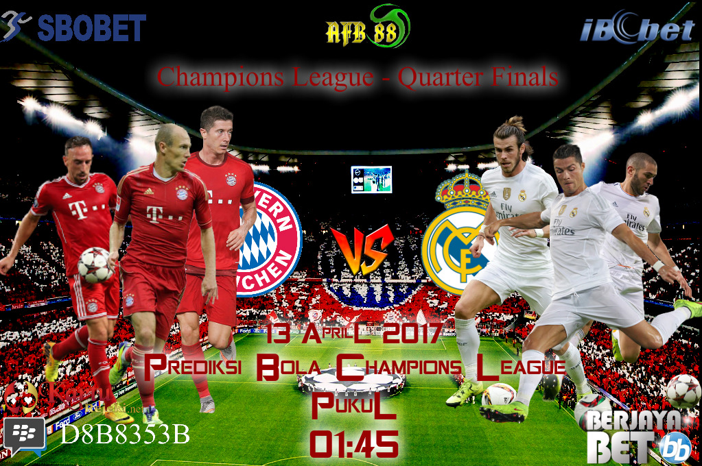 Prediksi Bola Bayer Munchen vs Real Madrid 13 April 2017 ~ Kabar Berita