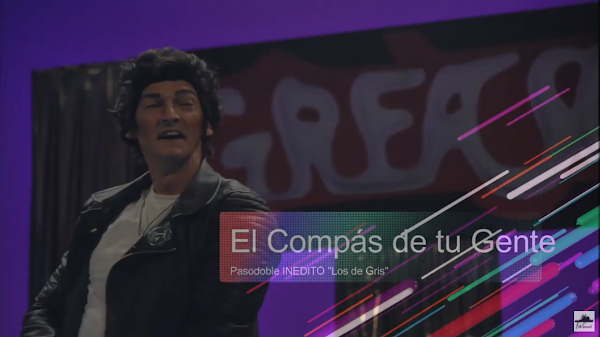 Pasodoble Inedito con Letra "El Compás de tu Gente". Chirigota "Los de Gris" (2013) con Jose Mari Barranco