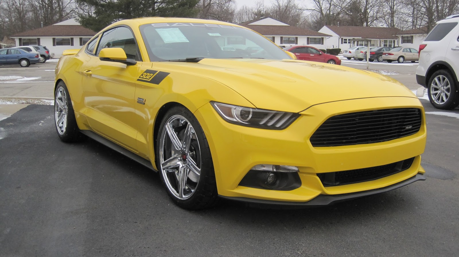 High Performance Sales INTRODUCING THE SALEEN YELLOW LABEL MUSTANG 17