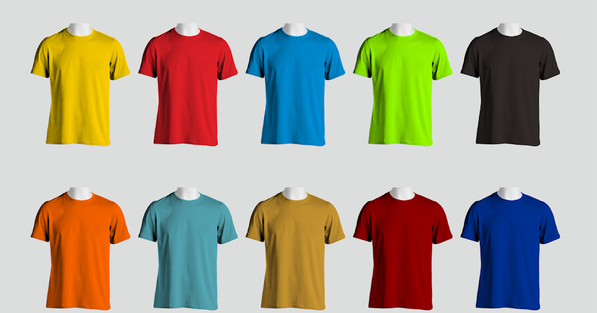 Download Free Mockup Kaos Corel Draw Bisa Ganti Warna Idn Grafis PSD Mockups.