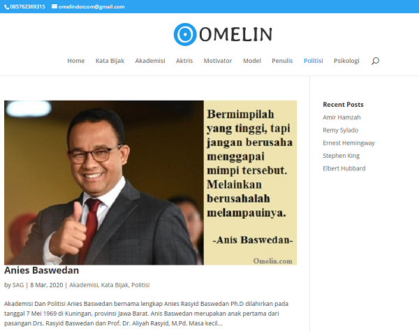 Situs Omelin.com