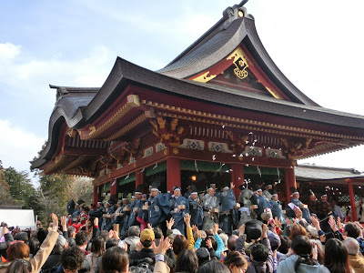  鶴岡八幡宮の節分祭