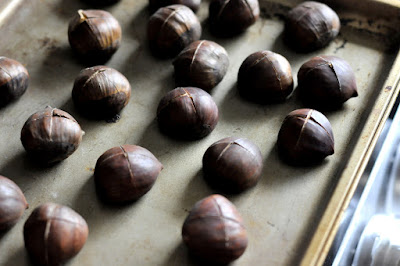 How To: Roast and Peel Chestnuts | Learn how on Taste As You Go!