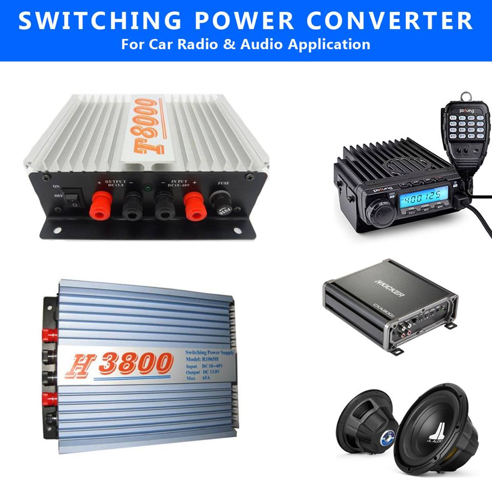 DC to DC Switching Power Converter 13.8V Power Converters