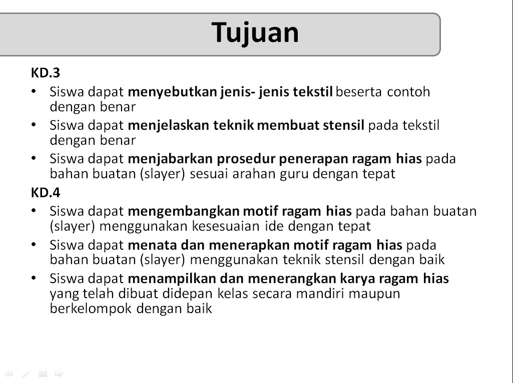 Teknik penerapan ragam hias pada bahan tekstil