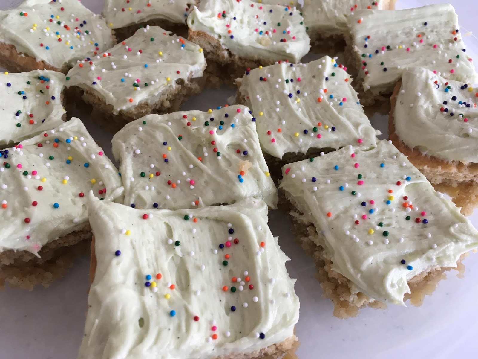 Successfully Gluten Free! Sugar Cookie Bars