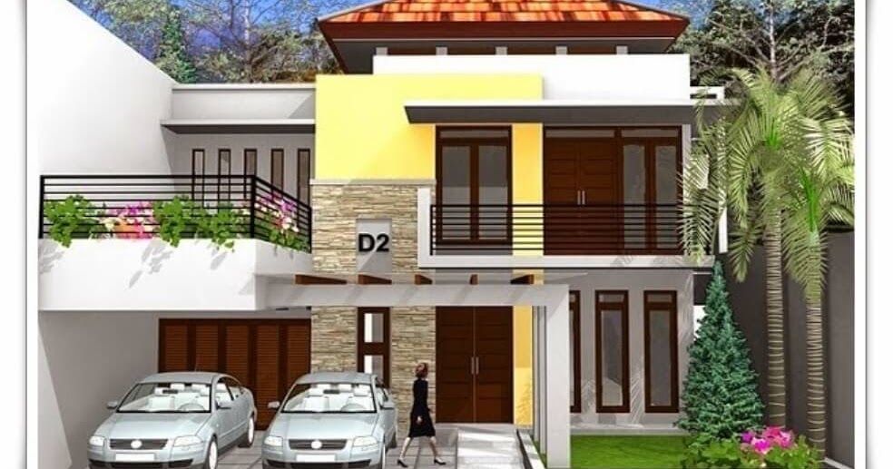 25 Rumah Minimalis Bertingkat