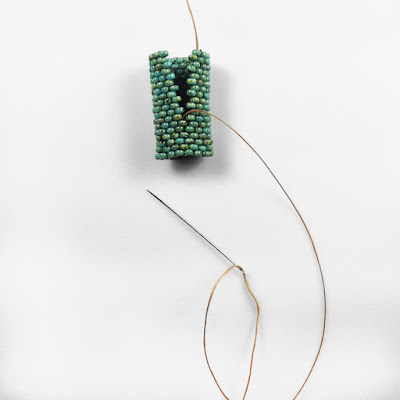 Peyote Stitch Tutorial for Sleeves with Miyuki Seed Beads Size 11