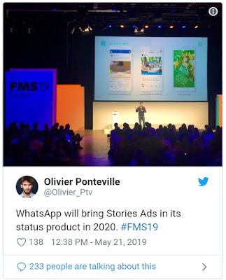 Spoiler Alert: Ads To Start Showing On Whatsapp Status In the Coming Year