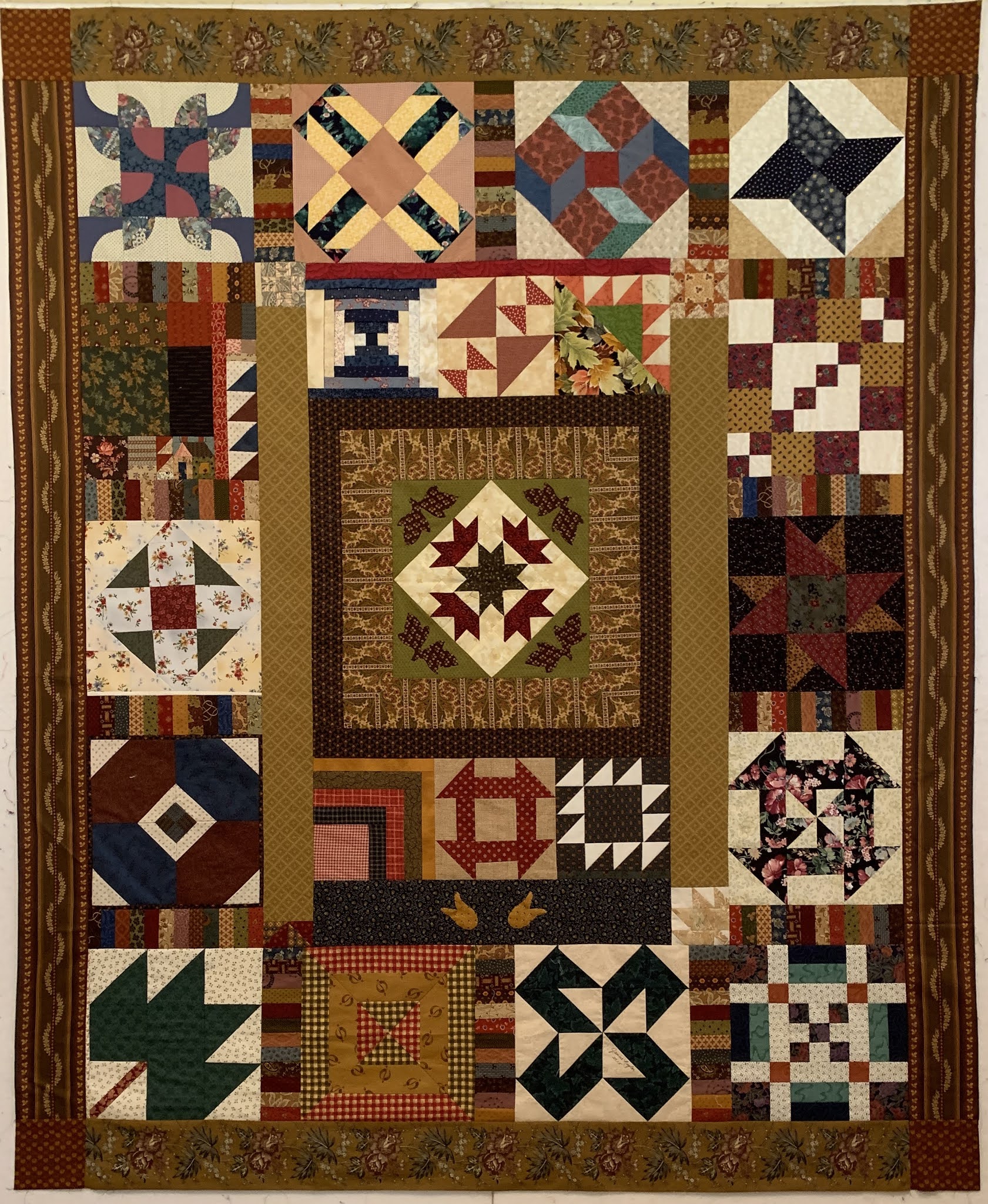 "Q is for Quilt" The Quilt Math Quilt